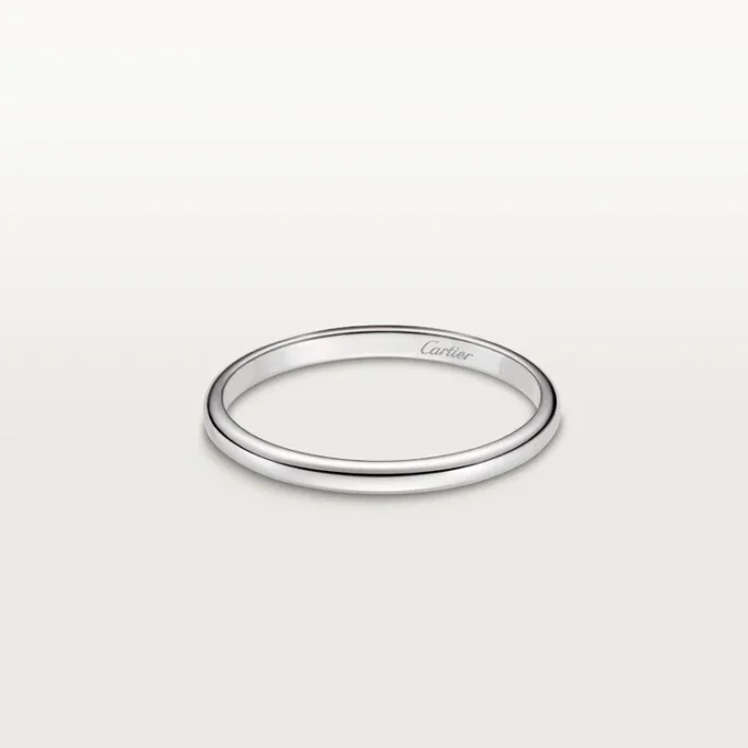 1895 Ehering – Platin – Cartier