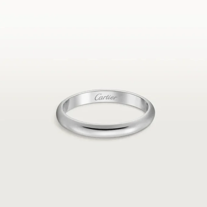 1895 Ehering – Platin – Cartier