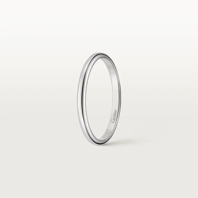 1895 Ehering – Platin – Cartier