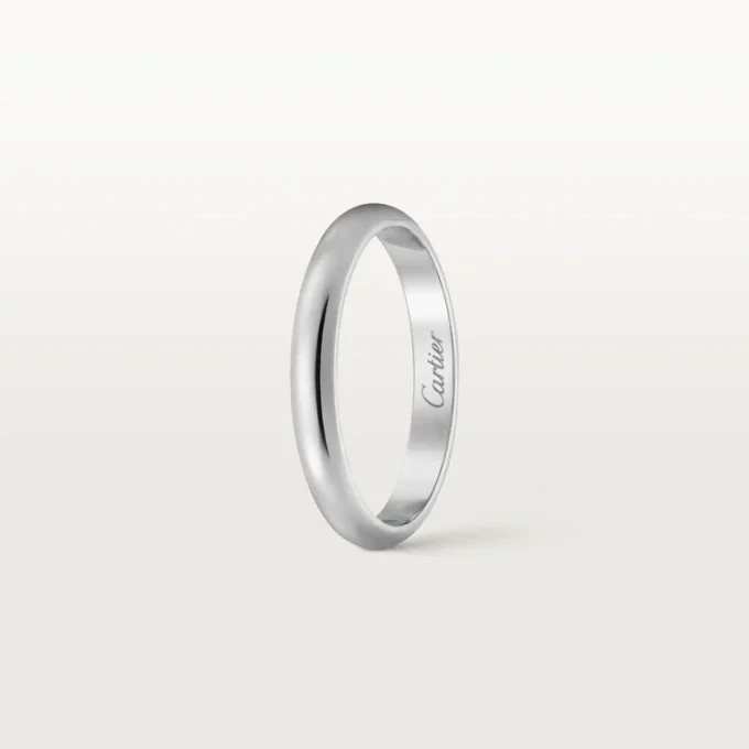 1895 Ehering – Platin – Cartier