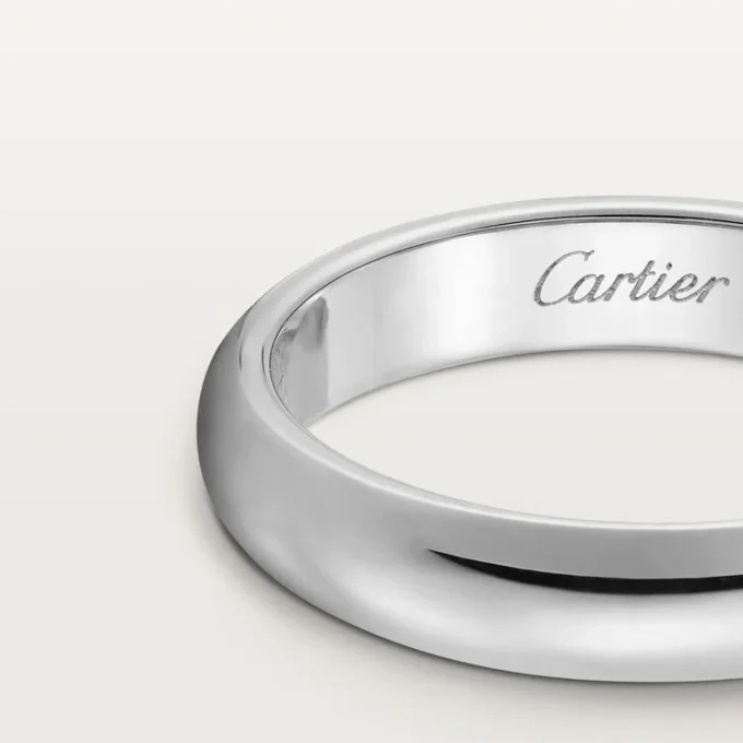 1895 Ehering – Platin – Cartier