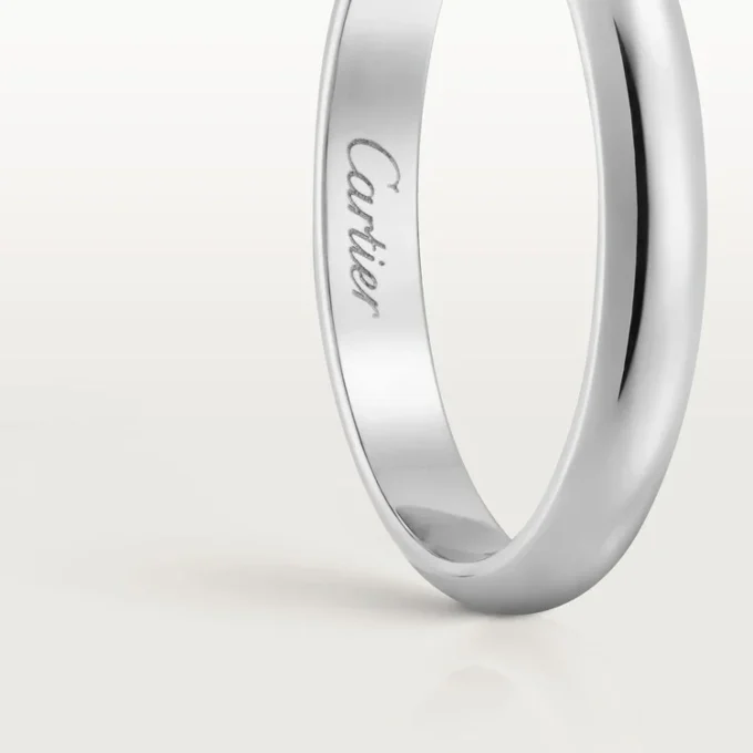 1895 Ehering – Platin – Cartier