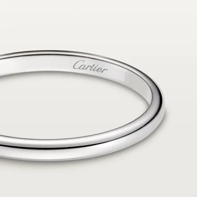 1895 Ehering – Platin – Cartier