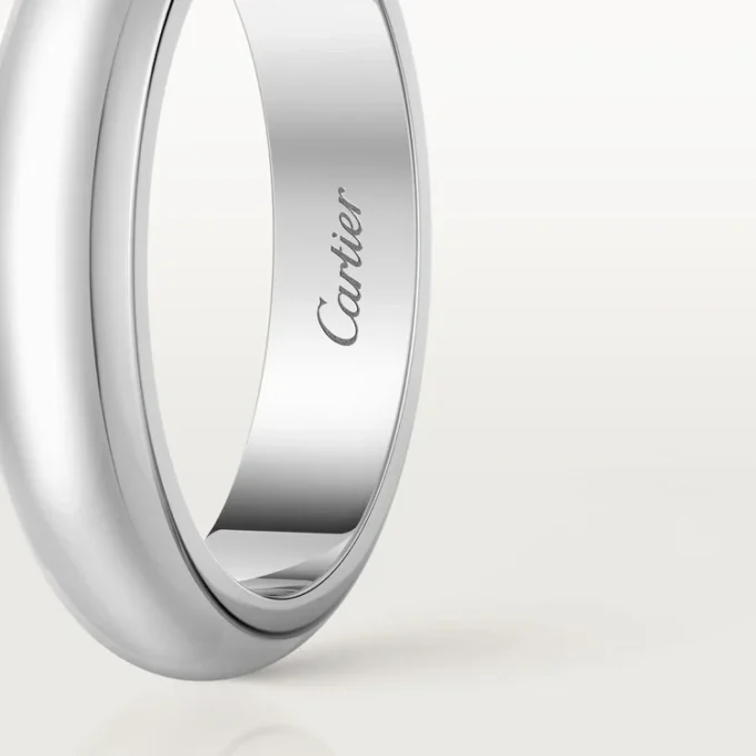 1895 Ehering – Platin – Cartier