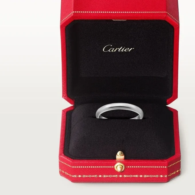 1895 Ehering – Platin – Cartier