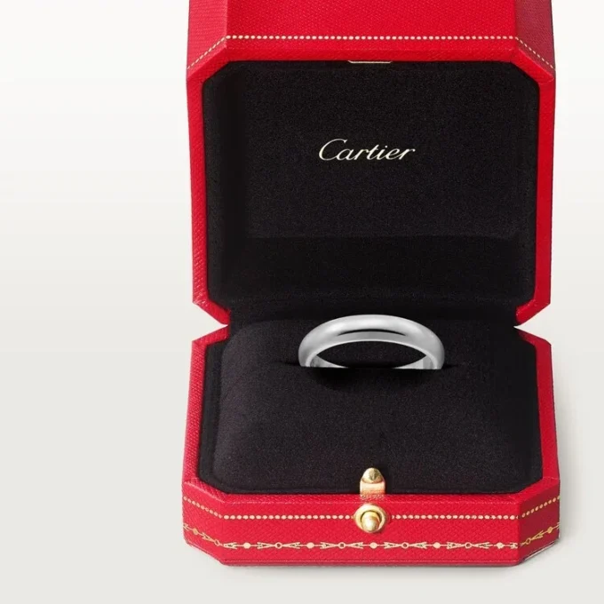 1895 Ehering – Platin – Cartier