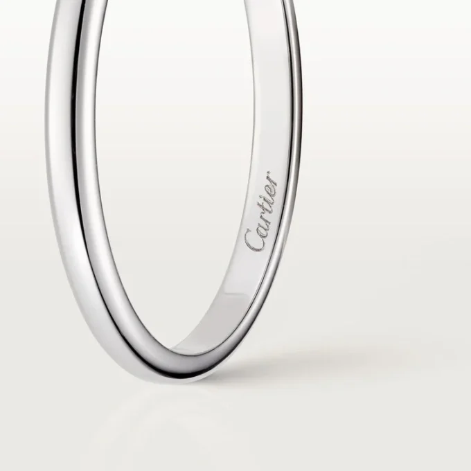 1895 Ehering – Platin – Cartier