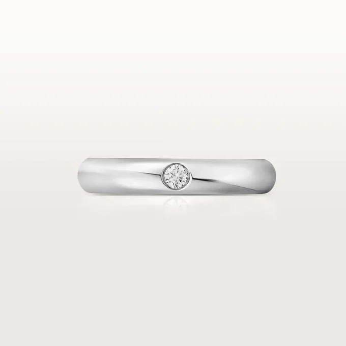 1895 Ehering – Platin, Diamant – Cartier