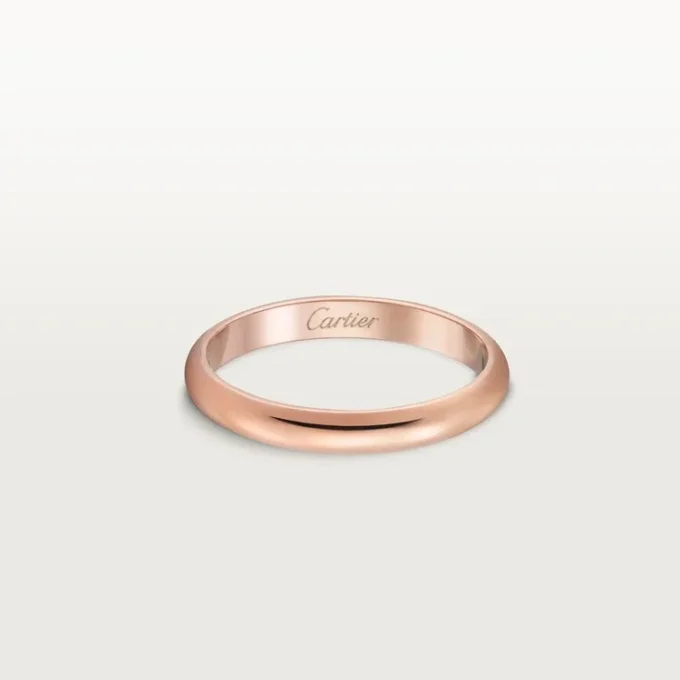 1895 Ehering – Roségold – Cartier