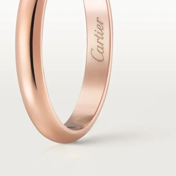 1895 Ehering – Roségold – Cartier