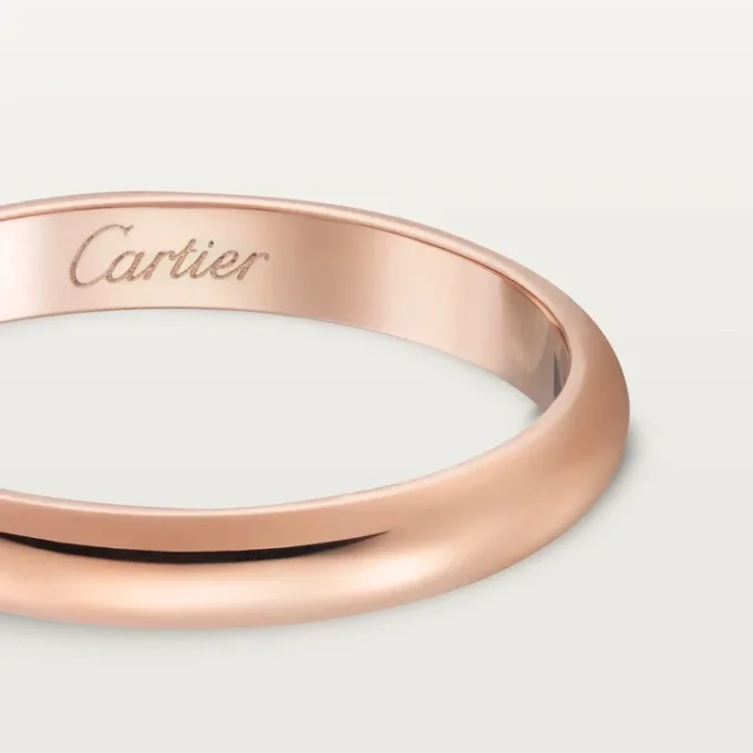 1895 Ehering – Roségold – Cartier