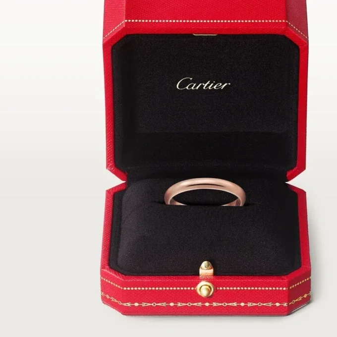 1895 Ehering – Roségold – Cartier