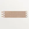 Agrafe-Armband, mittleres Modell, halb pavé-besetzt