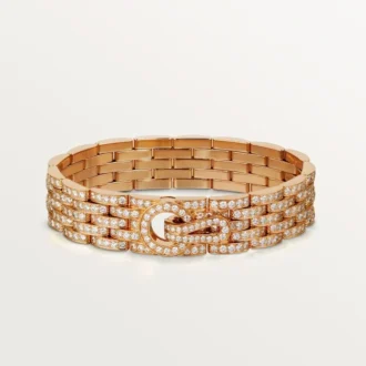 Agrafe-Armband, pavé-besetzt