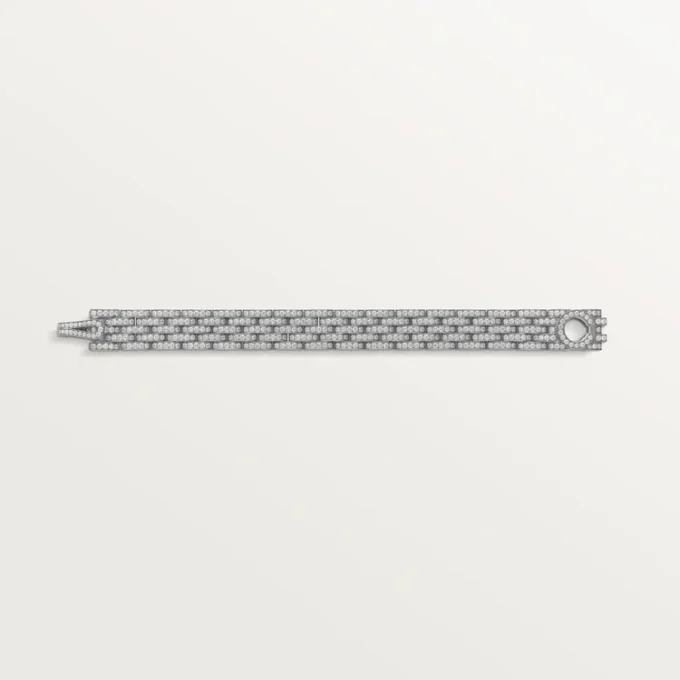 Agrafe-Armband, pavé-besetzt
