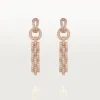 Agrafe-Ohrringe – Roségold, Diamanten – Cartier