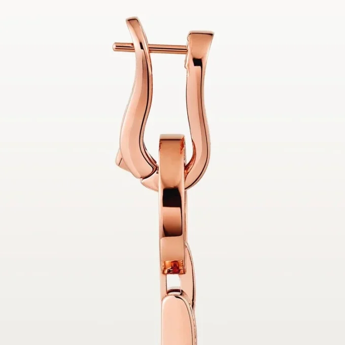 Agrafe-Ohrringe – Roségold, Diamanten – Cartier