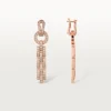 Agrafe-Ohrringe – Roségold, Diamanten – Cartier