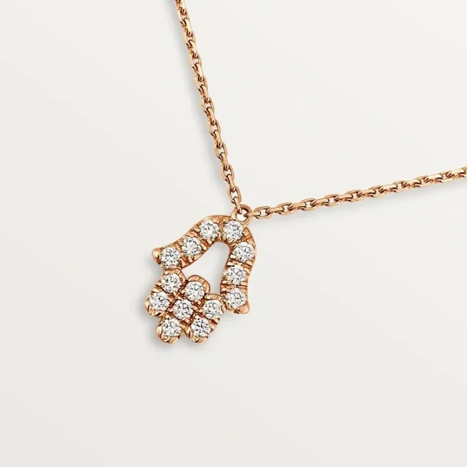 Anhänger „Hearts and Symbols“ – Roségold, Diamanten – Cartier