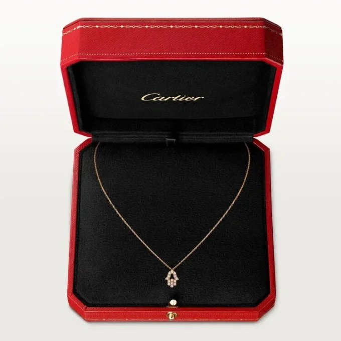 Anhänger „Hearts and Symbols“ – Roségold, Diamanten – Cartier