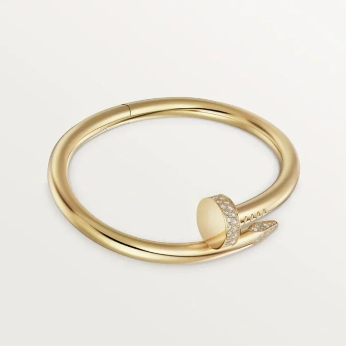 Armband „Juste un Clou“, großes Modell, Diamanten