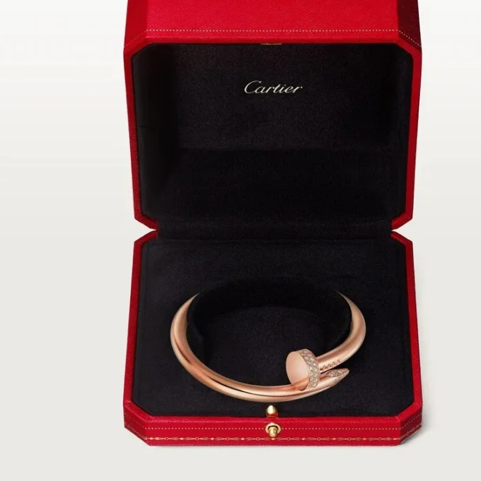 Armband „Juste un Clou“, großes Modell, Diamanten
