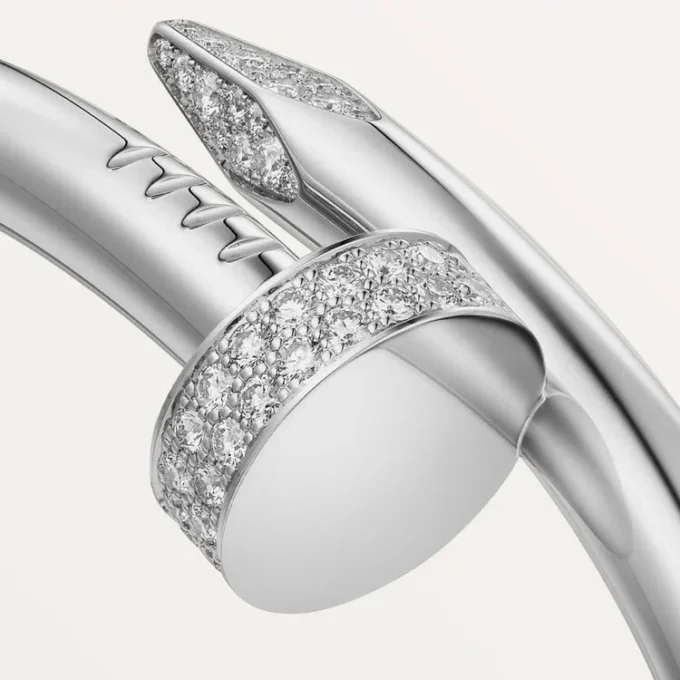 Armband „Juste un Clou“, großes Modell, Diamanten