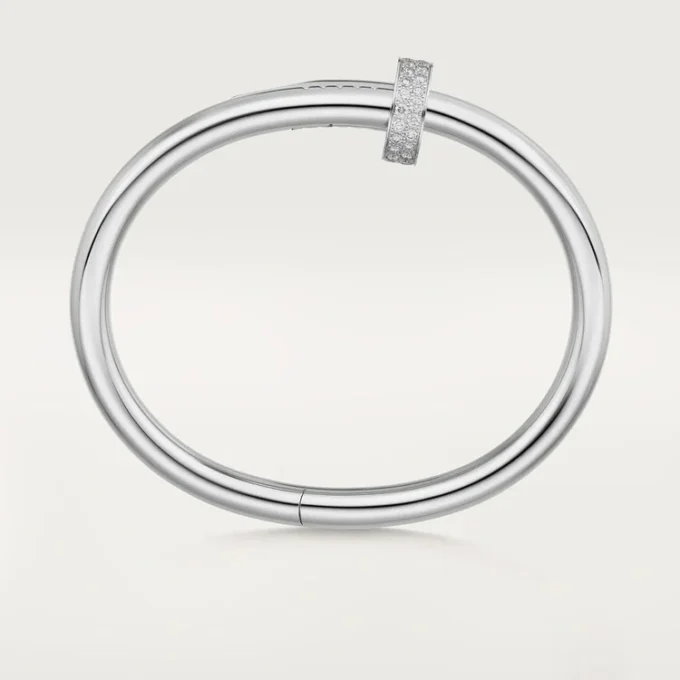 Armband „Juste un Clou“, großes Modell, Diamanten