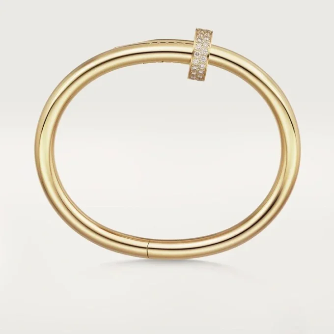 Armband „Juste un Clou“, großes Modell, Diamanten
