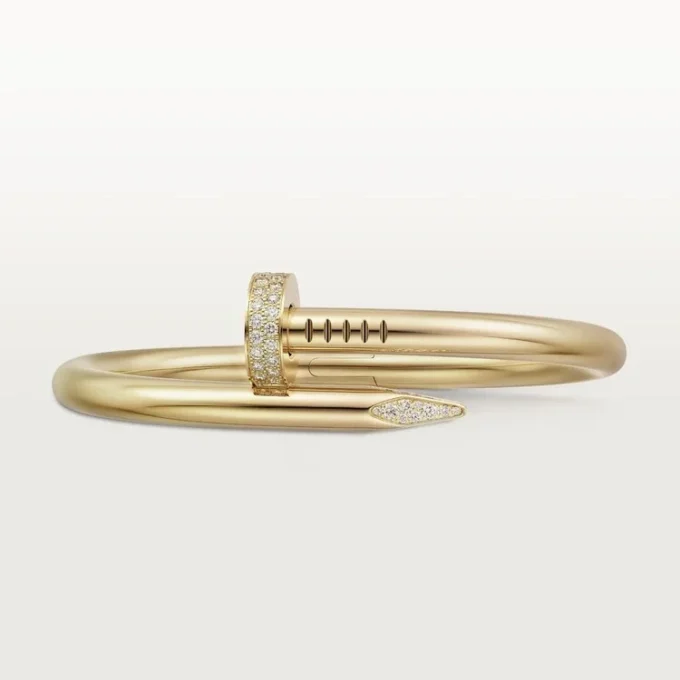 Armband „Juste un Clou“, großes Modell, Diamanten