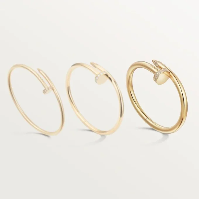 Armband „Juste un Clou“, großes Modell, Diamanten
