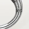 Armbänder „Geometrie & Contrastes“, Türkis, pavé-gefasst