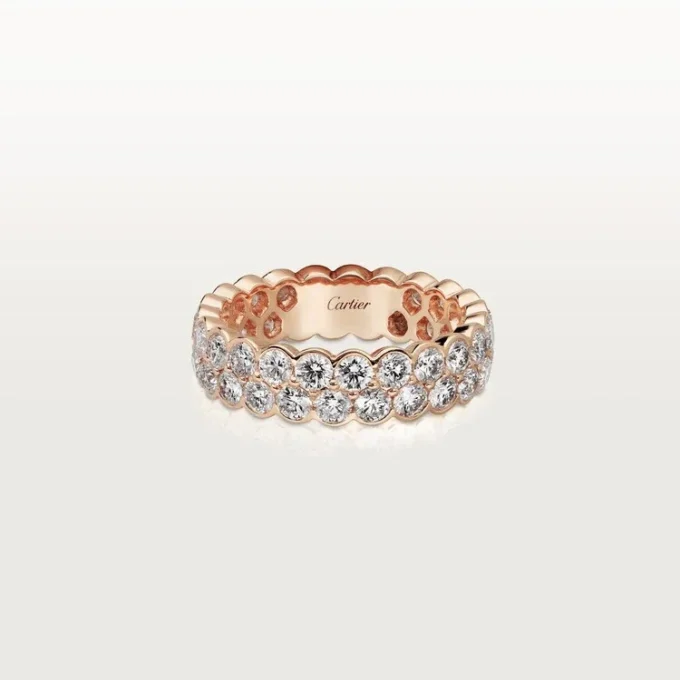 Broderie De Cartier Ehering – Roségold, Diamanten – Cartier