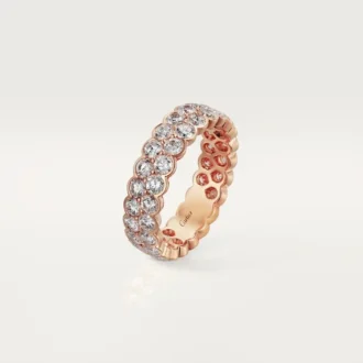 Broderie De Cartier Ehering – Roségold, Diamanten – Cartier