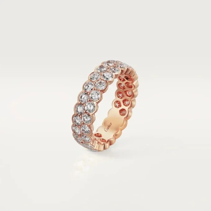 Broderie De Cartier Ehering – Roségold, Diamanten – Cartier