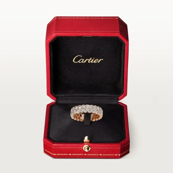 Broderie De Cartier Ehering – Roségold, Diamanten – Cartier