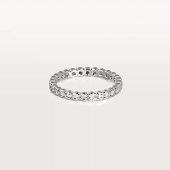 Broderie De Cartier Ehering – Weißgold, Diamanten – Cartier
