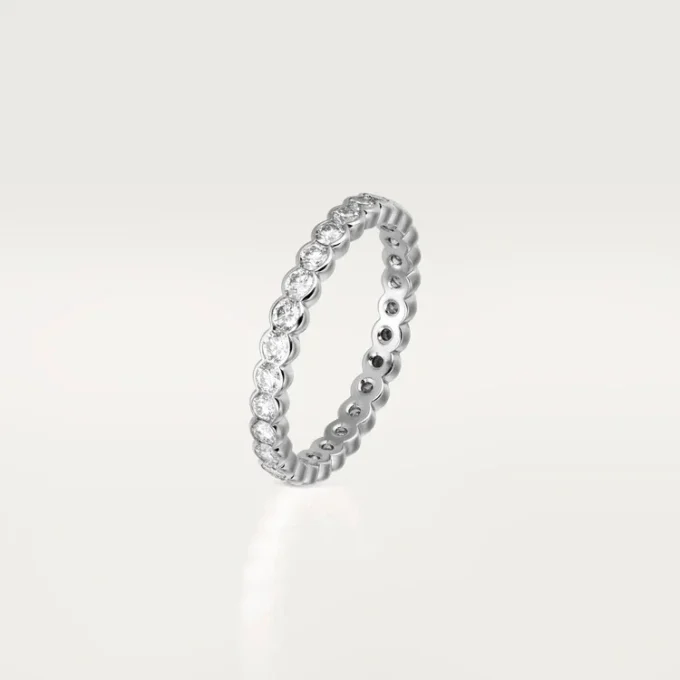 Broderie De Cartier Ehering – Weißgold, Diamanten – Cartier