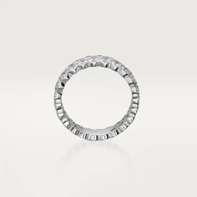 Broderie De Cartier Ehering – Weißgold, Diamanten – Cartier