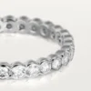 Broderie De Cartier Ehering – Weißgold, Diamanten – Cartier