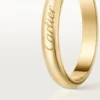 C de Cartier Ehering, 3 mm breit