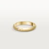 C de Cartier Ehering, 3 mm Breite, 1 Diamant