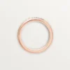 C de Cartier Ehering, 4 mm Breite, 1 Diamant