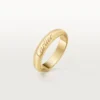 C de Cartier Ehering, 4 mm Breite