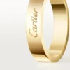 C de Cartier Ehering, 4 mm Breite