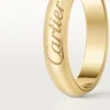 C de Cartier Ehering, 4 mm Breite