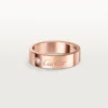 C de Cartier Ehering, 5 mm Breite, 1 Diamant