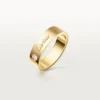 C de Cartier Ehering, 5 mm Breite, 1 Diamant