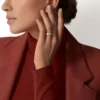 C de Cartier Ehering, 5 mm Breite, 1 Diamant