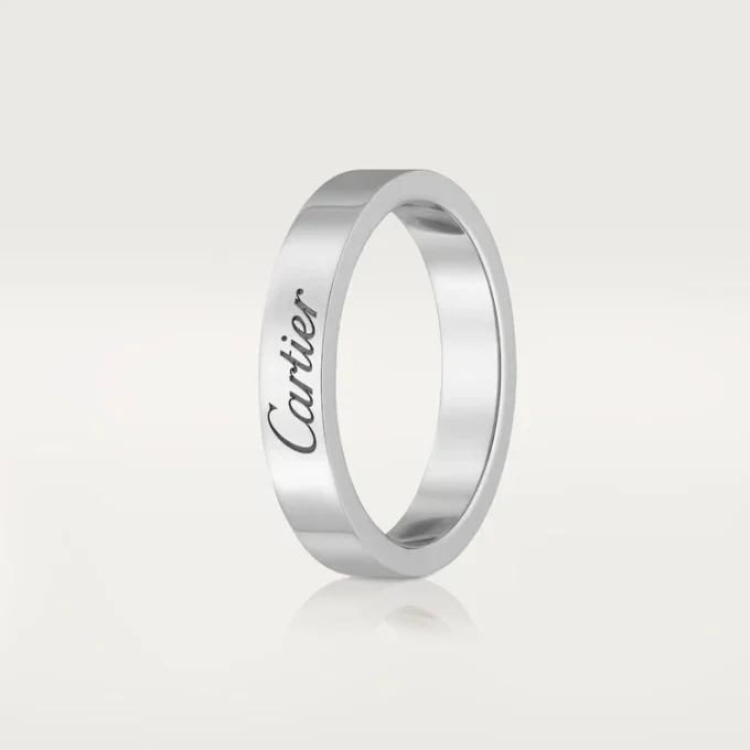 C de Cartier Ehering – Platin – Cartier